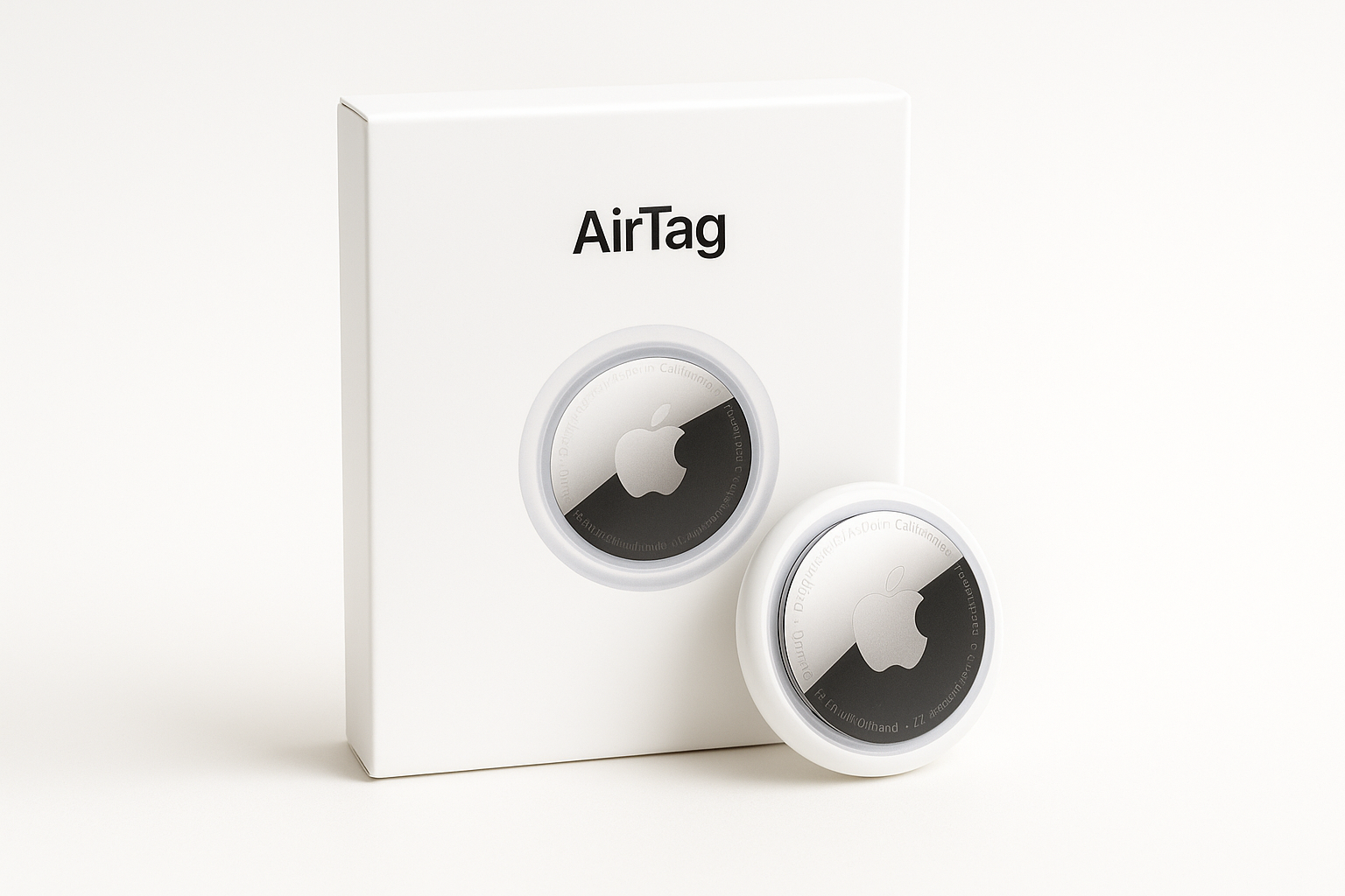 AirTag dans sa boites