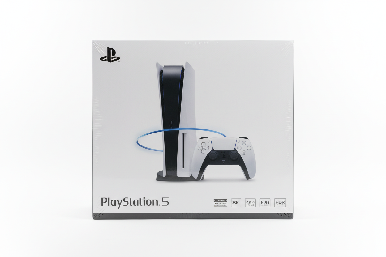ps5 dans sa boite