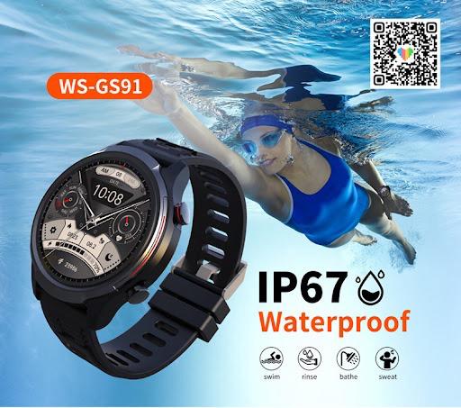 Montre connecté IP67 Waterproof