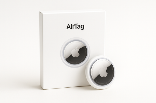 AirTag dans sa boites