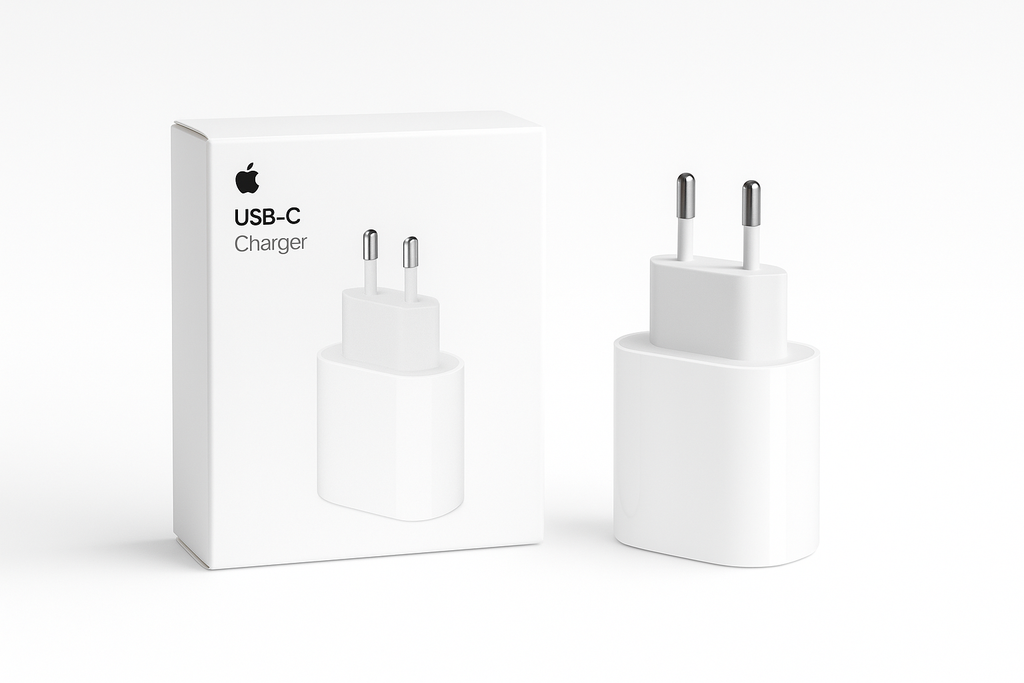 chargeur iPhone authentique type C dans sa boite