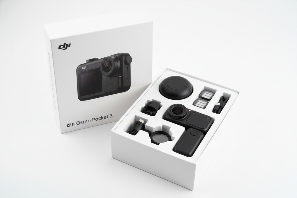 Dji Cosmo pocket 3 dans sa boite