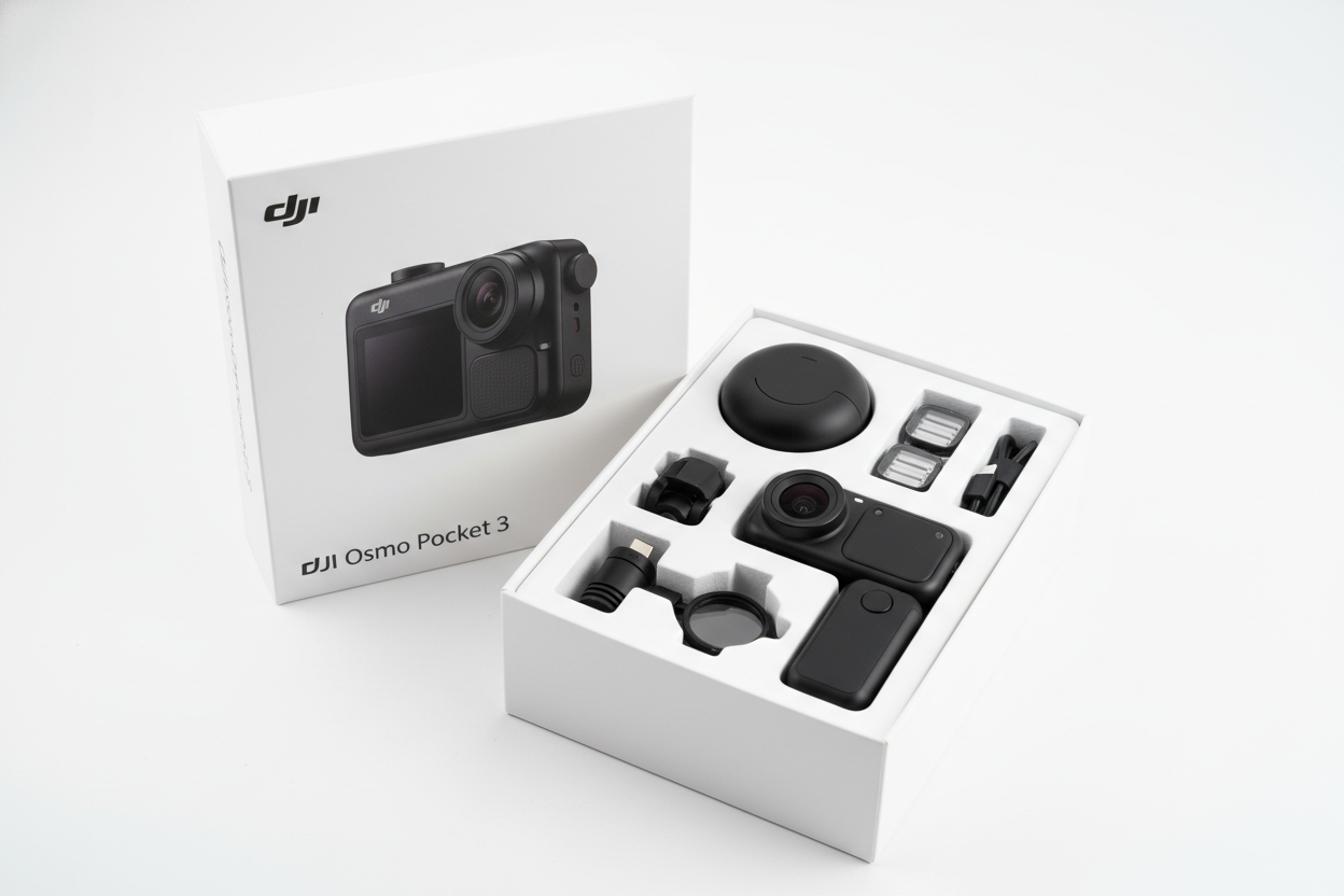 Dji Cosmo pocket 3 dans sa boite