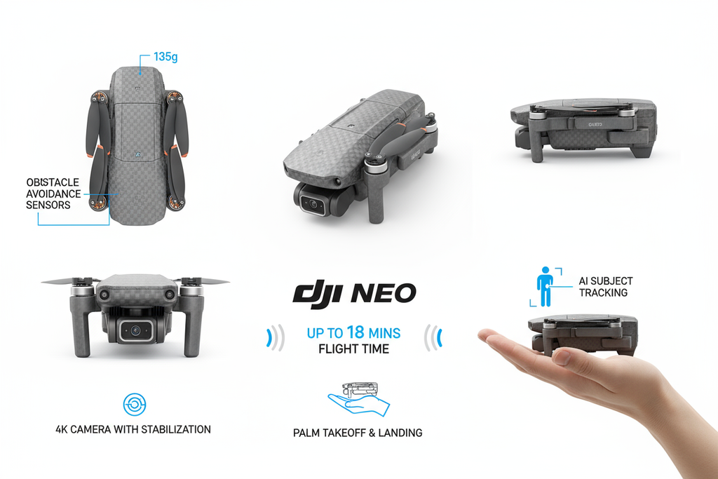 drone Dji Neo  les carracteristique