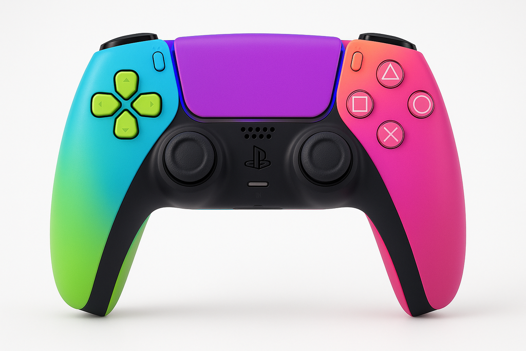manette ps5 avec des couleurs different