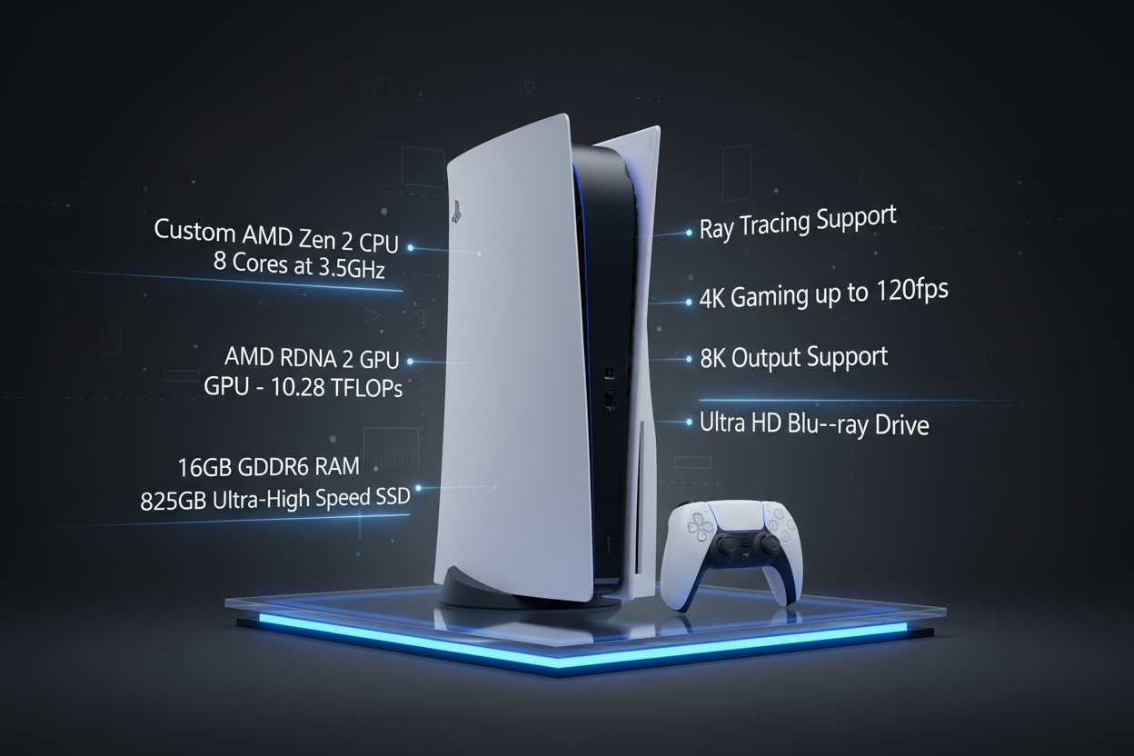ps5 et ces carracteristique