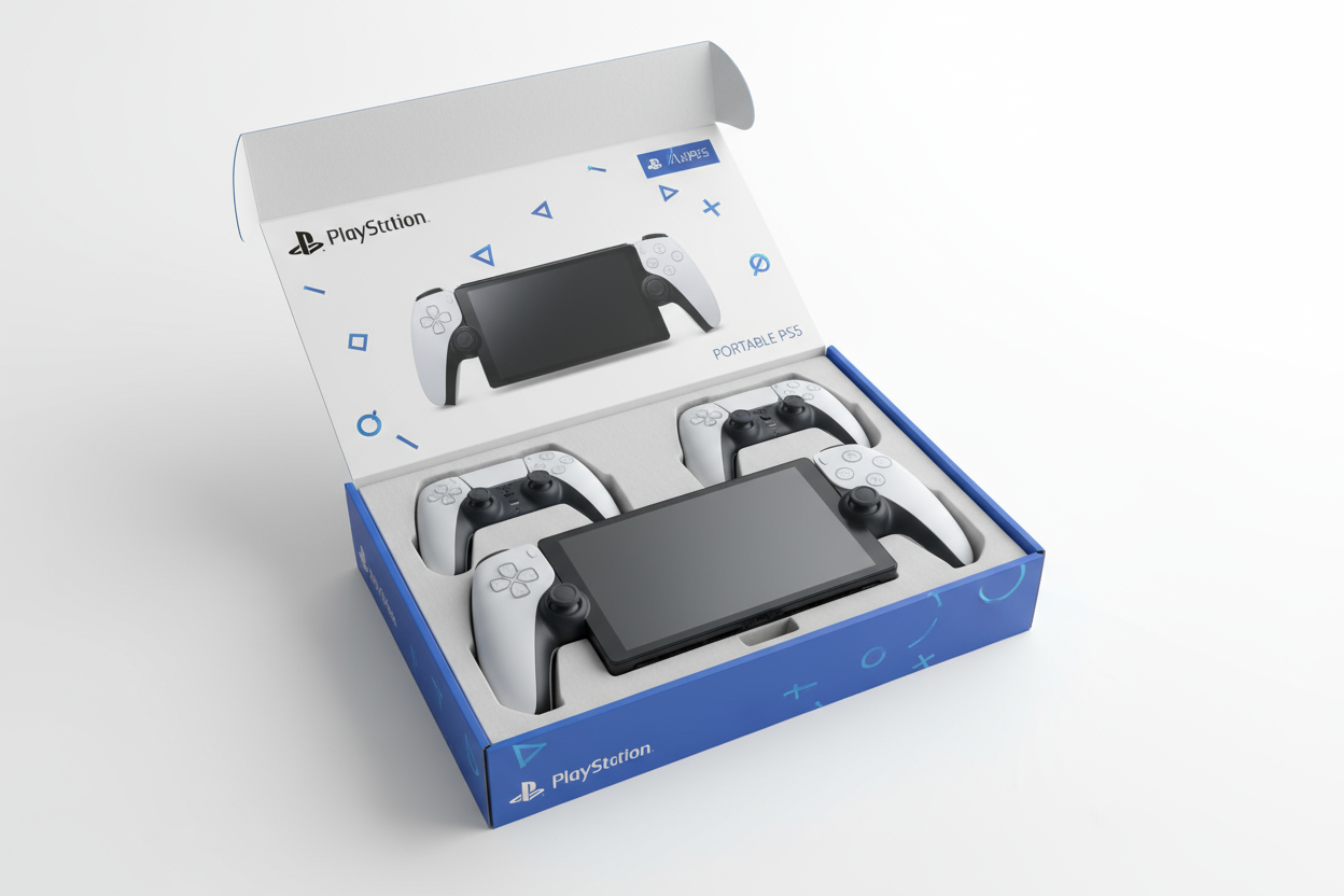 ps5 portable dans sa boîte 