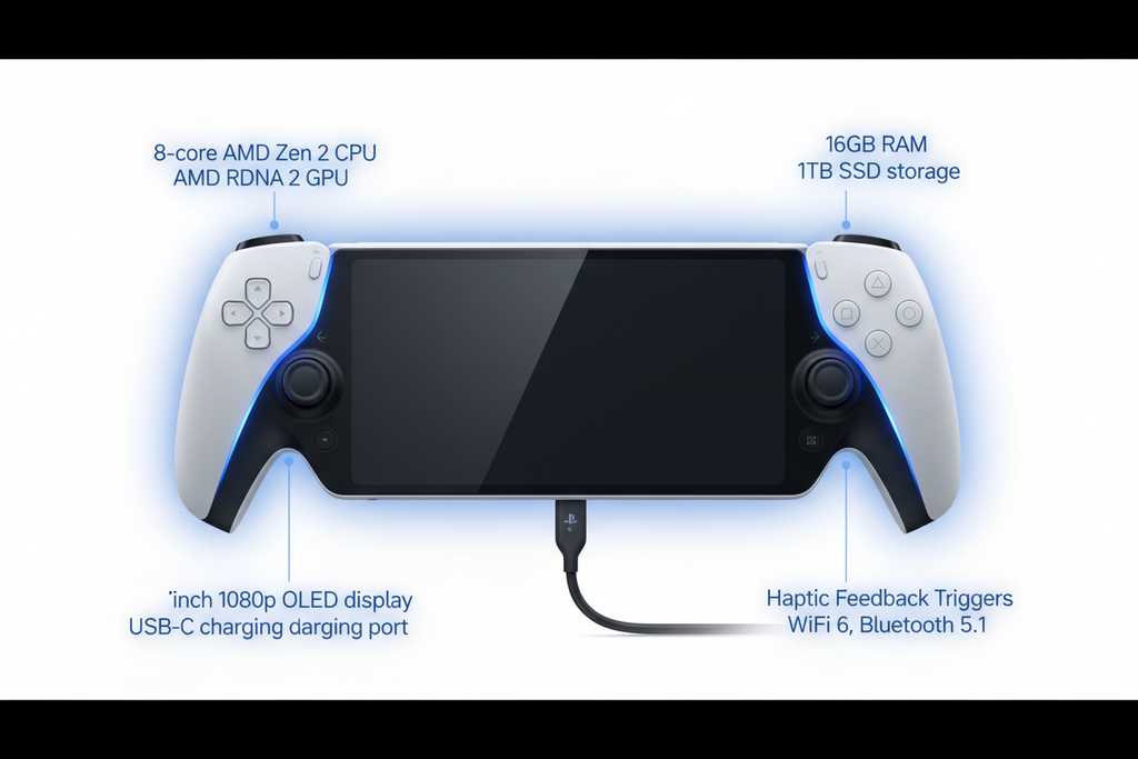 ps5 portable et ces carracteristique